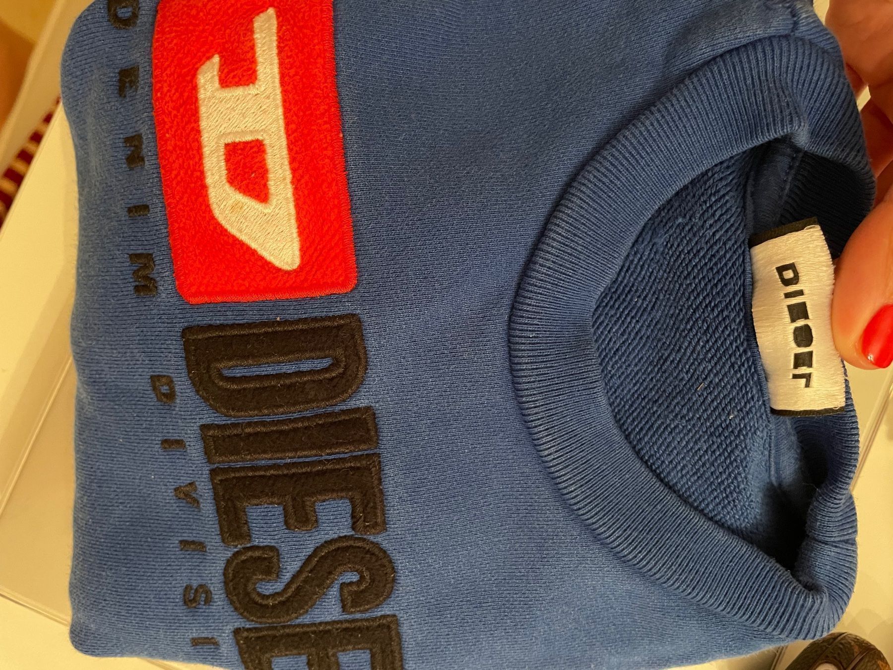 Diesel Pullover & Sweatshirts: ORIGINAL PULLOVER (SWEATSHIRT) DIESEL CREW-DIVISION – Gebraucht aus Zürich von Mina_09 4