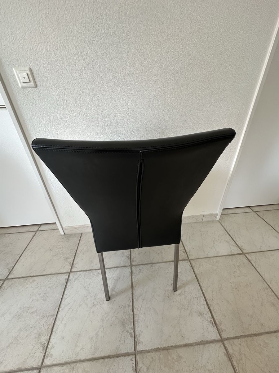 Sedie: Stühle Kunstleder Schwarz – Usato da Stallikon venduto da michwimi 4