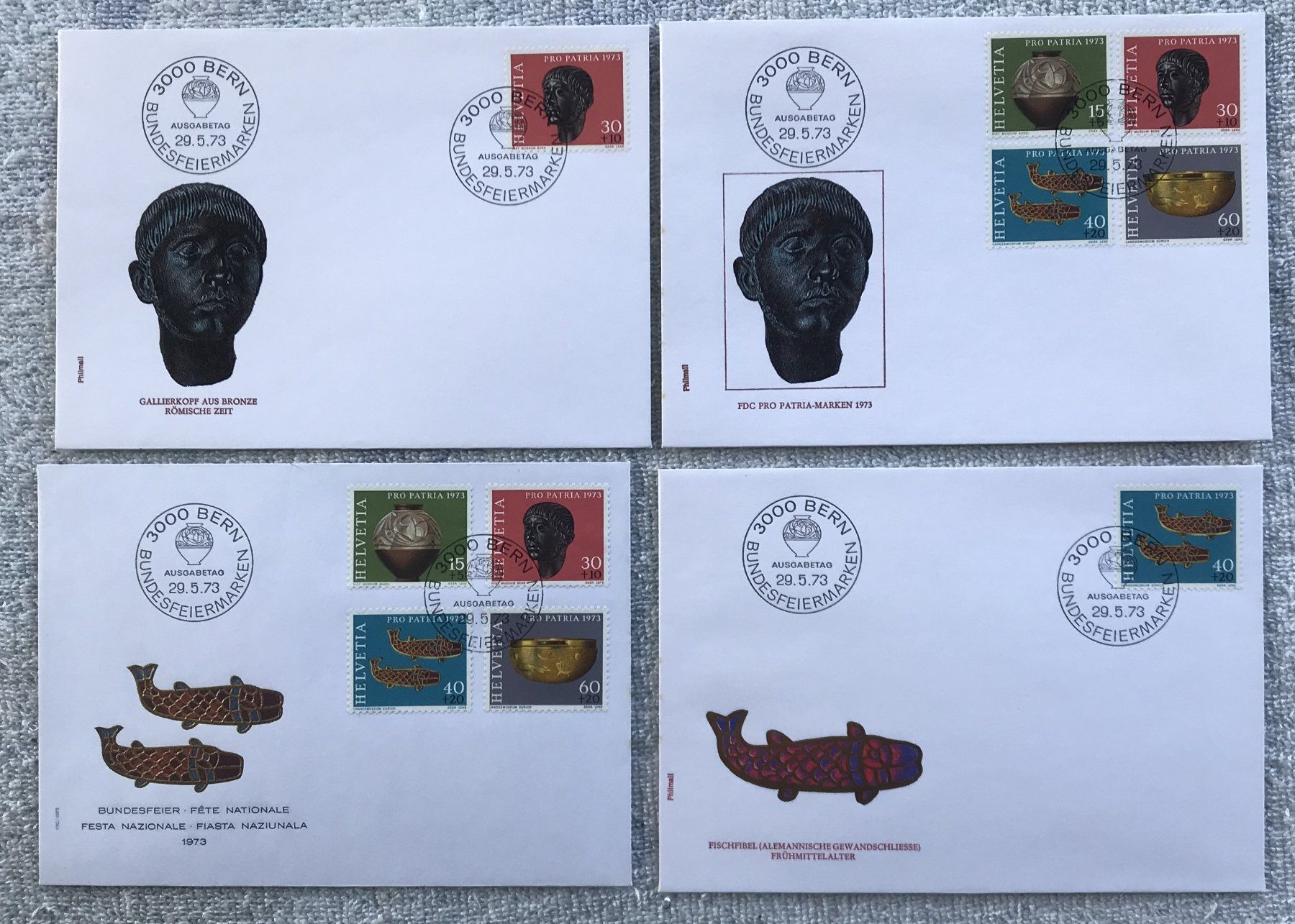 Tous les timbres: LOT BRIEFUMSCHLÄGE – D'occasion à Ostermundigen par Heavenmaus75