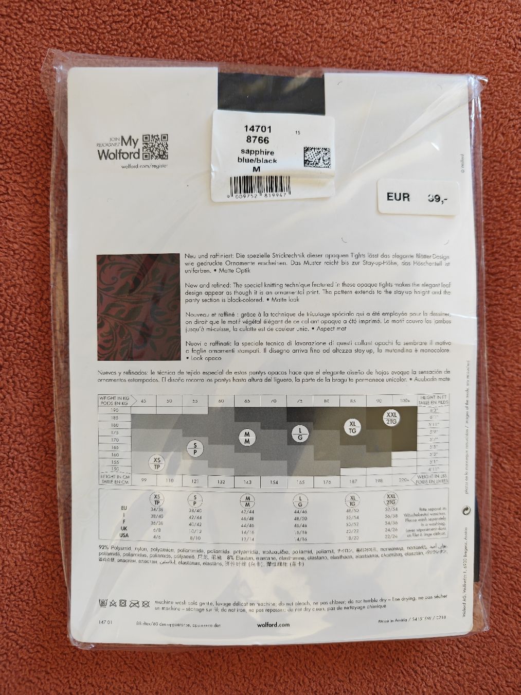Wolford Calze & Collant: Wolford tights  – Nuovo e nell'imballaggio originale da Zürich venduto da seconda_chance 1