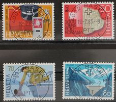 CH - Werbemarken - SBK Nr. 711-714 - ET Vollstempel