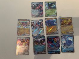 Pokemon Karten Sammlung, 10 EX Karten