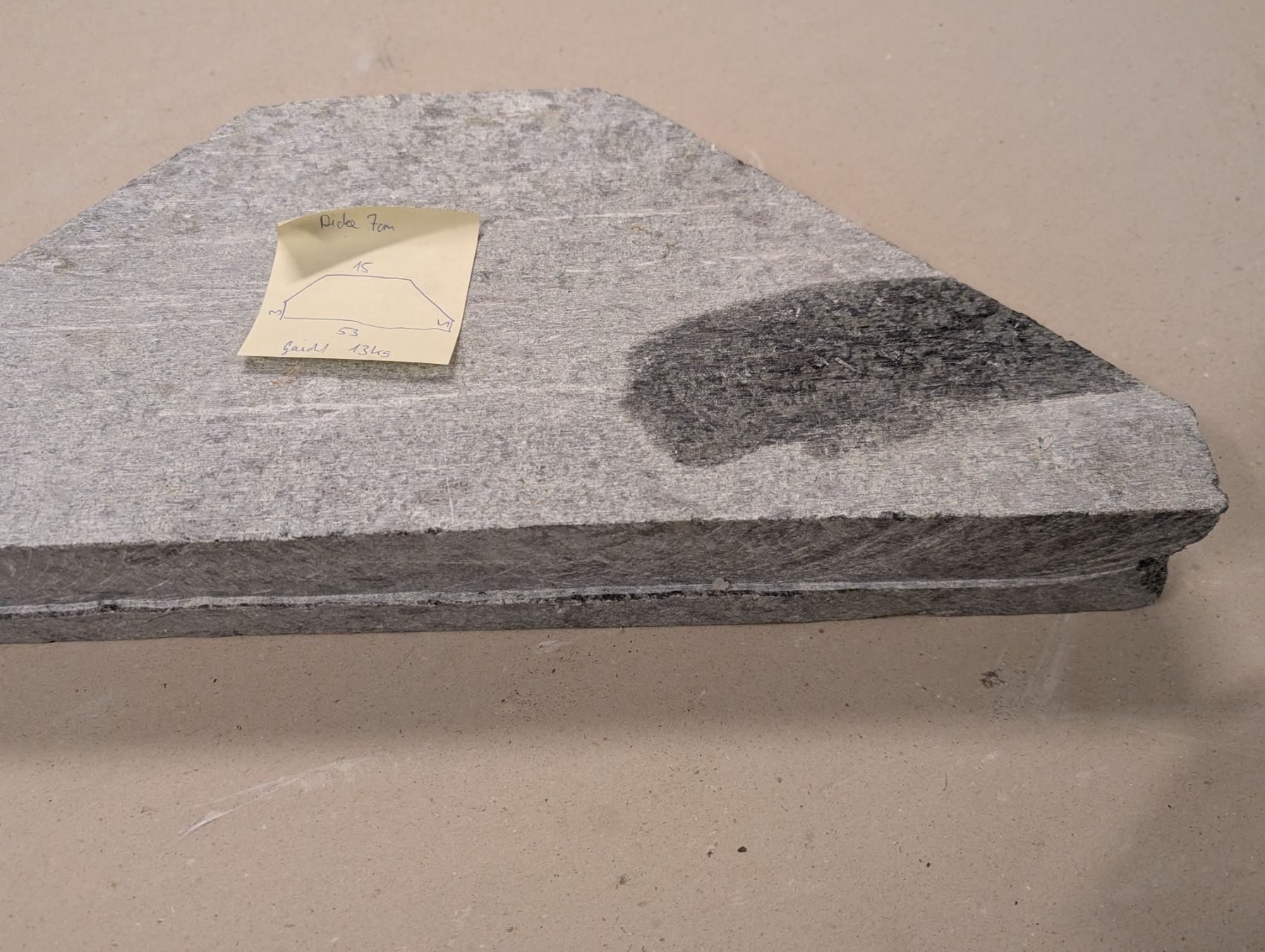 Schleifen & Polieren: Schweizer Speckstein – Gebraucht aus Näfels von Ag3