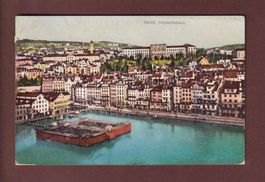 ZÜRICH - Teil mit Polytechnikum - 1915
