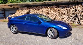 Toyota Celica Coupé blau gebraucht in gutem Zustand