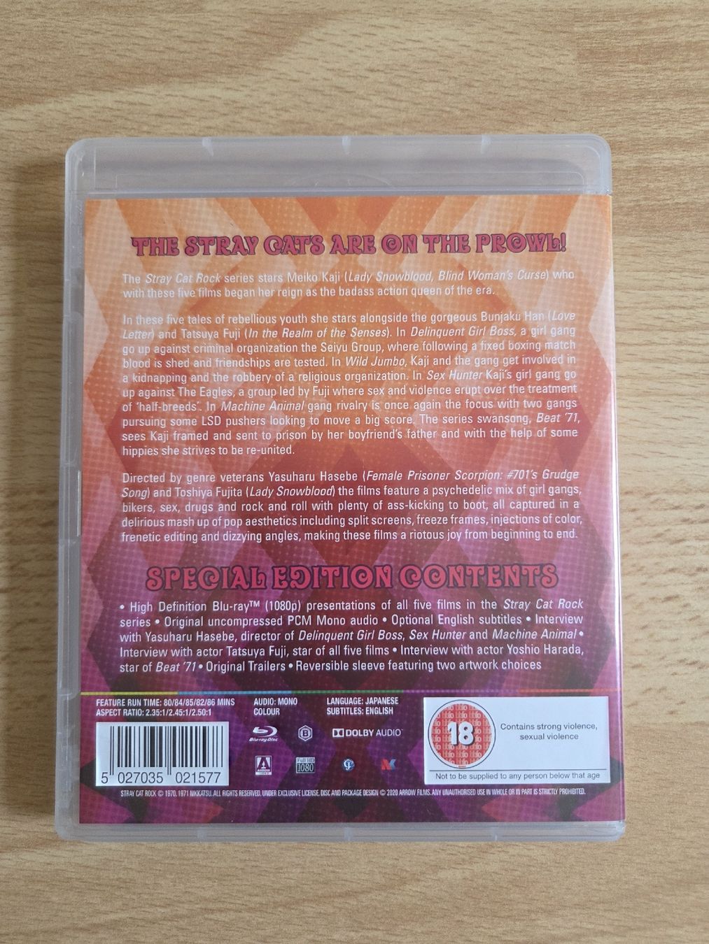 Tutti i DVDs: Stray Cat Rock Collection Blu-ray – Usato da Biel/Bienne venduto da Totalkelly 1