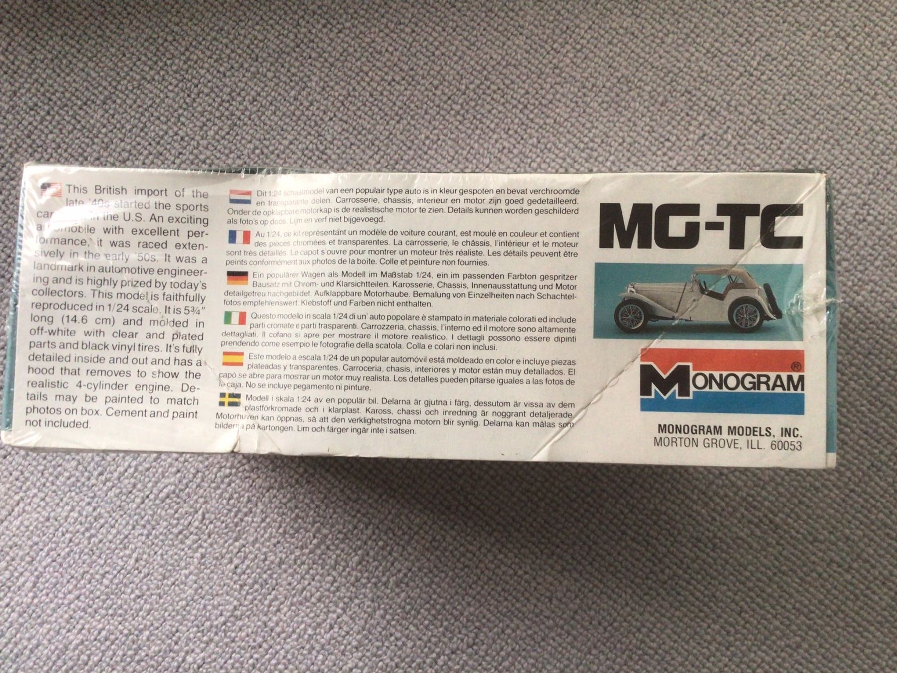 MG Voitures modèles: MG TC Model Kit – Neuf avec emballage d'origine à Lindau par lindau55 2