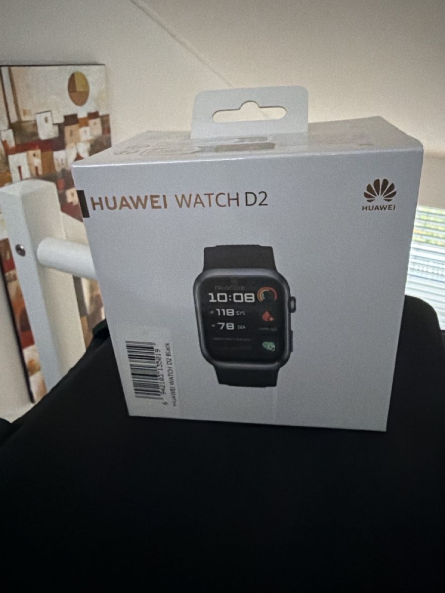 Huawei Smartwatch: Huawei Watch D2 schwarz neu – Nuovo e nell'imballaggio originale da Hünenberg See venduto da Nailuz