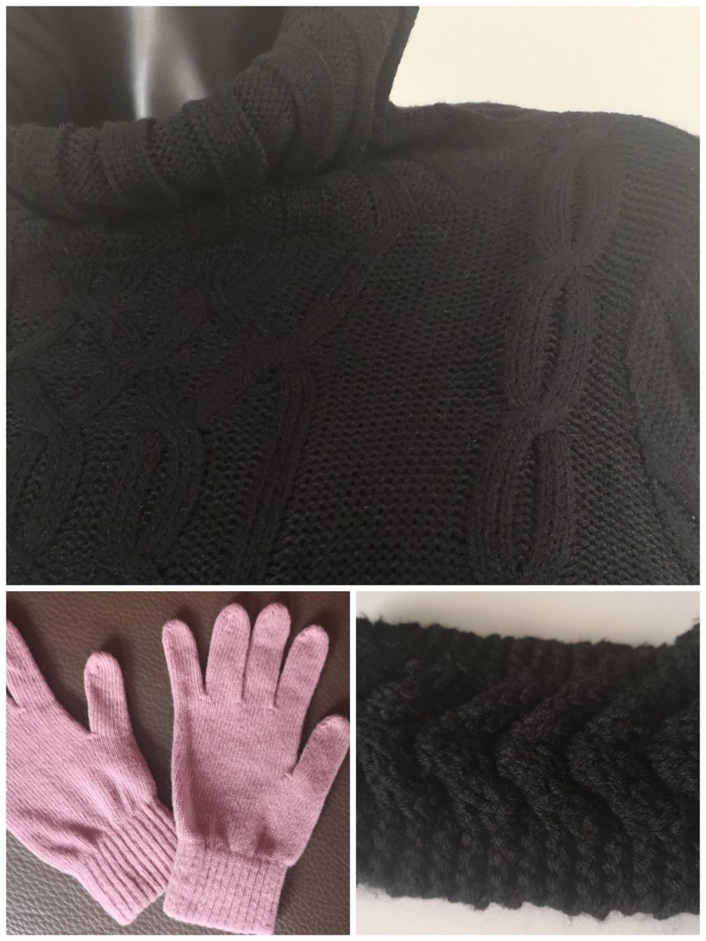 Vestiti: NEU! Strick Kleid, Stirnband + Handschuhe – Nuovo (secondo la descrizione) da Widnau venduto da Schurlibua