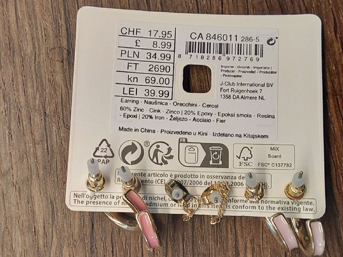 Boucles d'oreille: 3 Paar Ohrringe neu – Neuf avec emballage d'origine à Köniz par scopello12 1