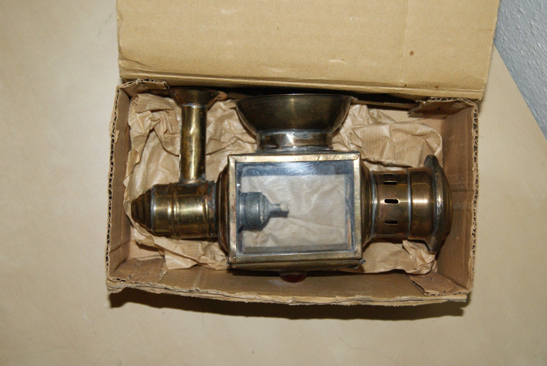 Lampade: Antike Lampe / Kutschenlampe / Wagenlampe – Usato da Zürich venduto da Widi1 1
