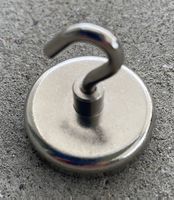 Deckenmagnet silber