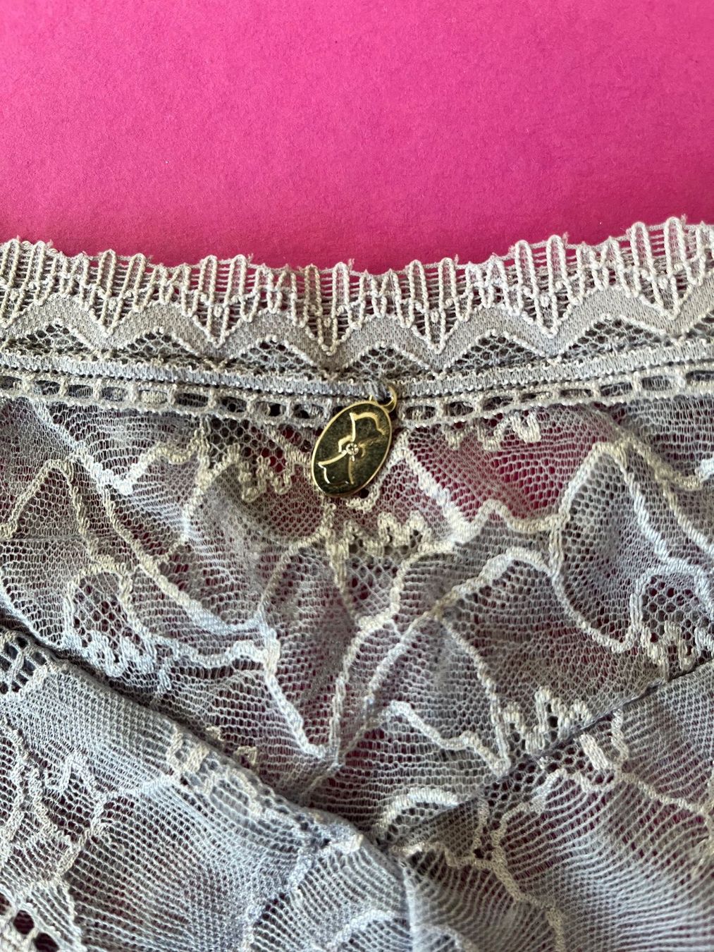 Altra biancheria intima: Spitzenslip IMPLICITE, Grösse 32 (Int 0), Hellgrau – Nuovo e nell'imballaggio originale da Rudolfstetten venduto da gst_g7xl 1