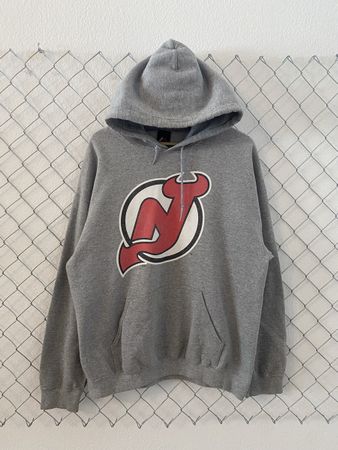 90’s Vintage New Jersey Devils Hoodie Size L