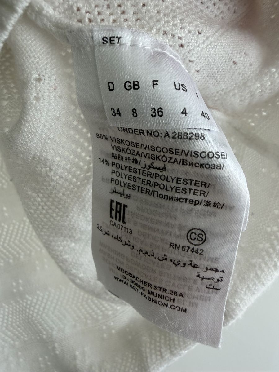 Maglioni & Felpe: SET Feinstrickpullover, Gr. 34, weiss, Top Zustand! – Usato da Winterthur venduto da marisole4 2