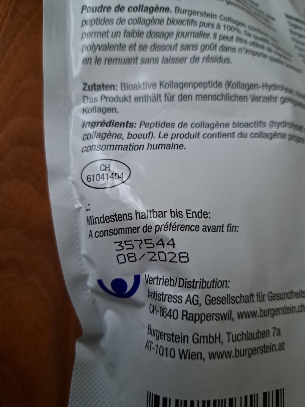 Cibi & Specialità: Collagen Burgerstein – Nuovo e nell'imballaggio originale da magden venduto da cam_w2ff 1