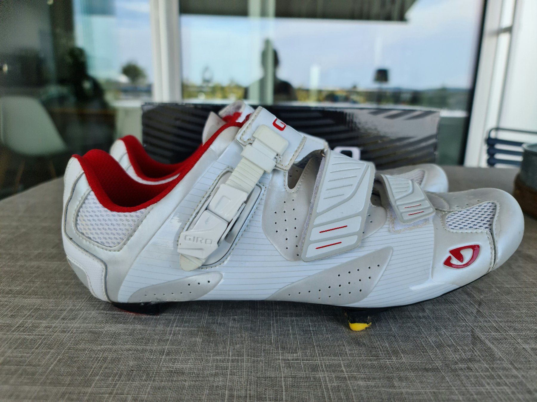 Giro Herrenschuhe: GIRO Factor Rennradschuh Carbon, Gr. 46, weiss – Gebraucht aus Niederrohrdorf von yan_zkz6 3
