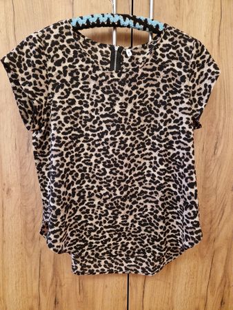 Only Bluse Leopardenlook 40