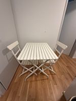 IKEA Balkontisch + Stühle
