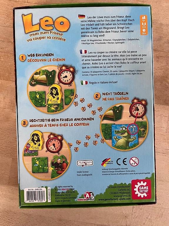 Jeux: Jeu de société Leo  – D'occasion à aigle par suistory 1