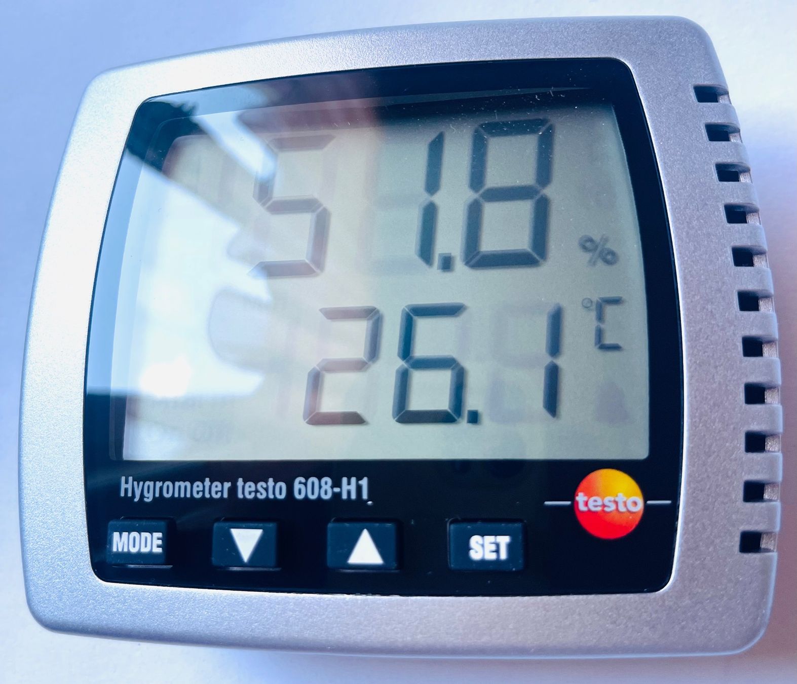 Misurare: Luftfeuchtigkeits-Messgerät, Thermohygrometer, Testo 608,neu – Nuovo e nell'imballaggio originale da Basel venduto da TOMFAN 3