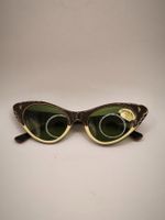 Vintage Cat-Eye Sonnenbrille 50er/60er Jahre Made in France