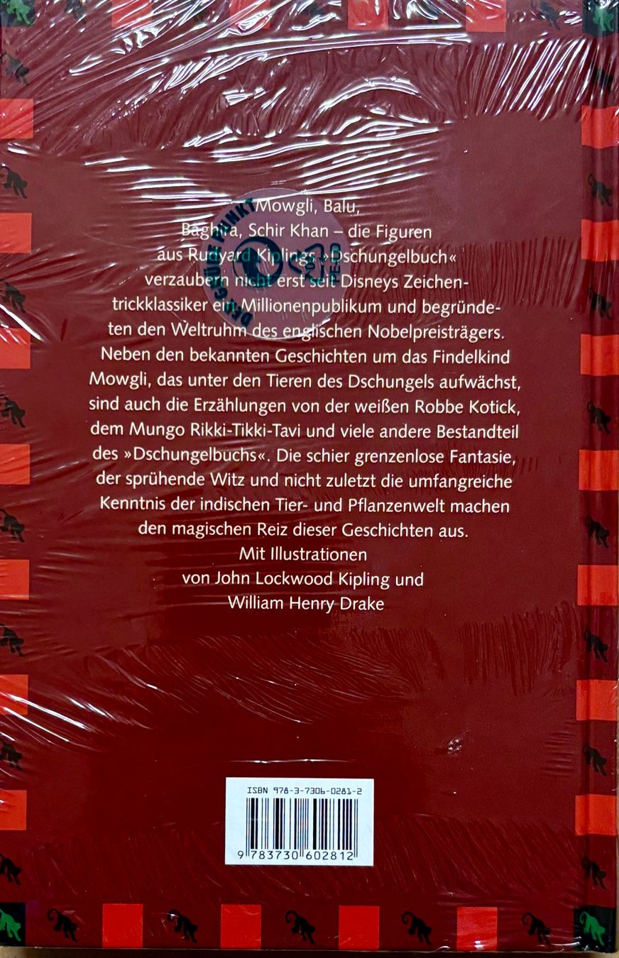 Libri: Kipling Rudyard, Das Dschungelbuch – Nuovo e nell'imballaggio originale da Sarnen venduto da Livres 1