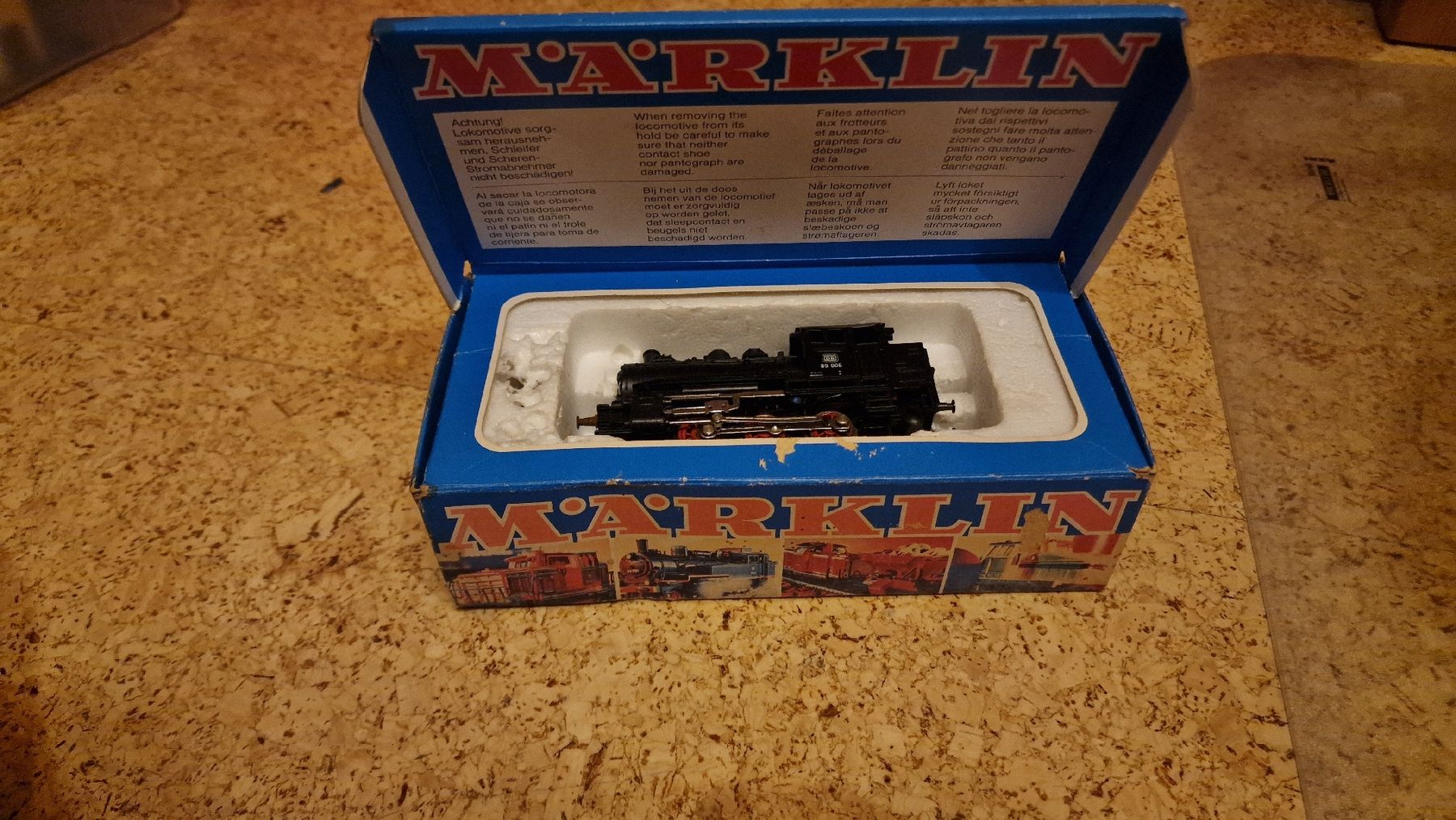Märklin Modellini di ferrovie: Original Märklin Dampflock H0 Analog – Usato da staefa venduto da hagenbuch01 5