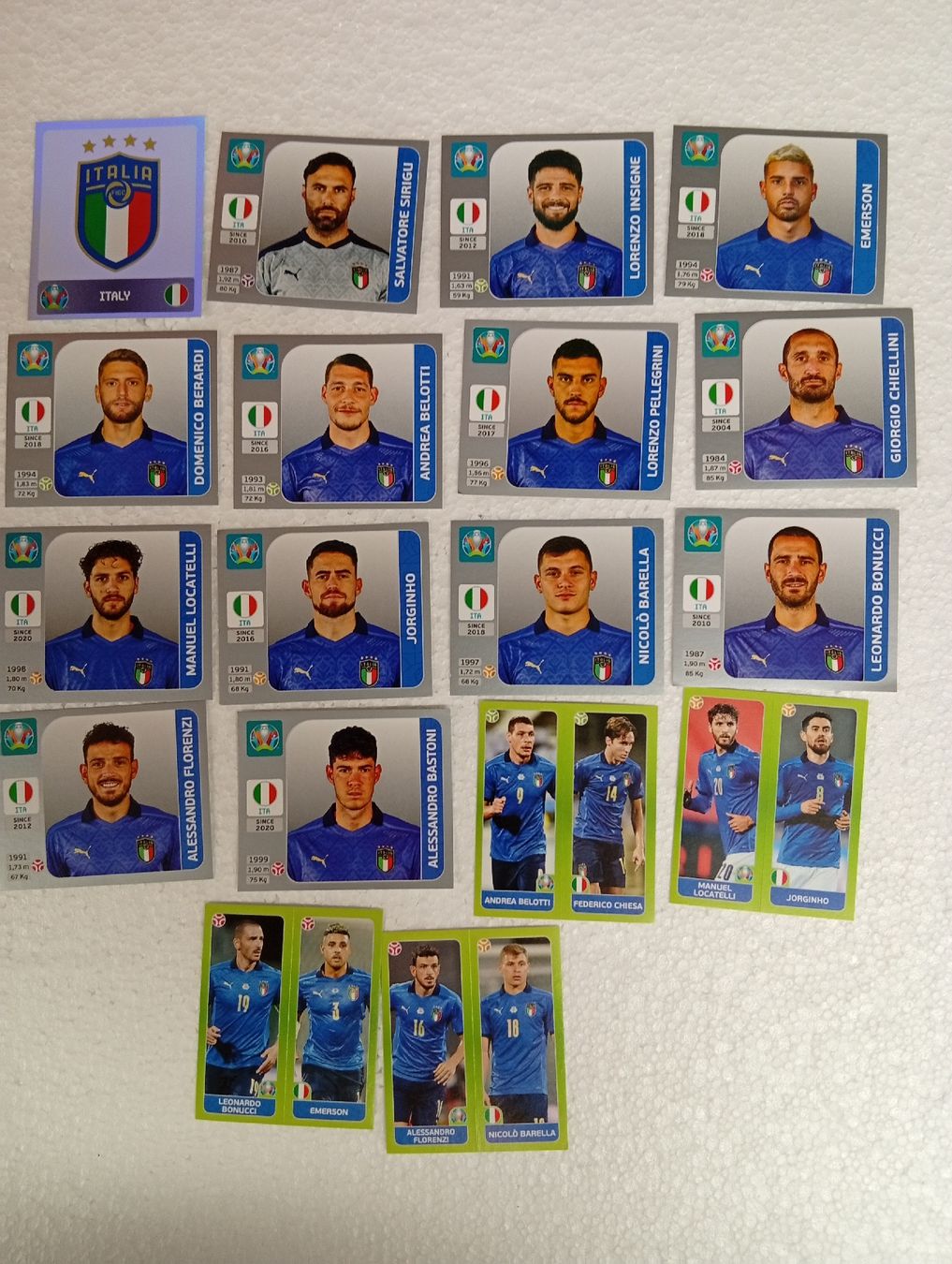 Panini Carte collezionabili: Panini euro 2020, Italien – Nuovo (secondo la descrizione) da Bodio TI venduto da djsep61