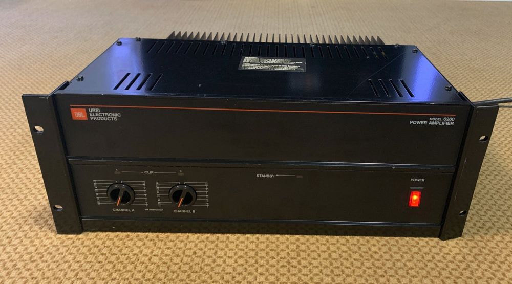 Power HiFi Endstufe JBL UREI Model 6260 Kaufen auf Ricardo