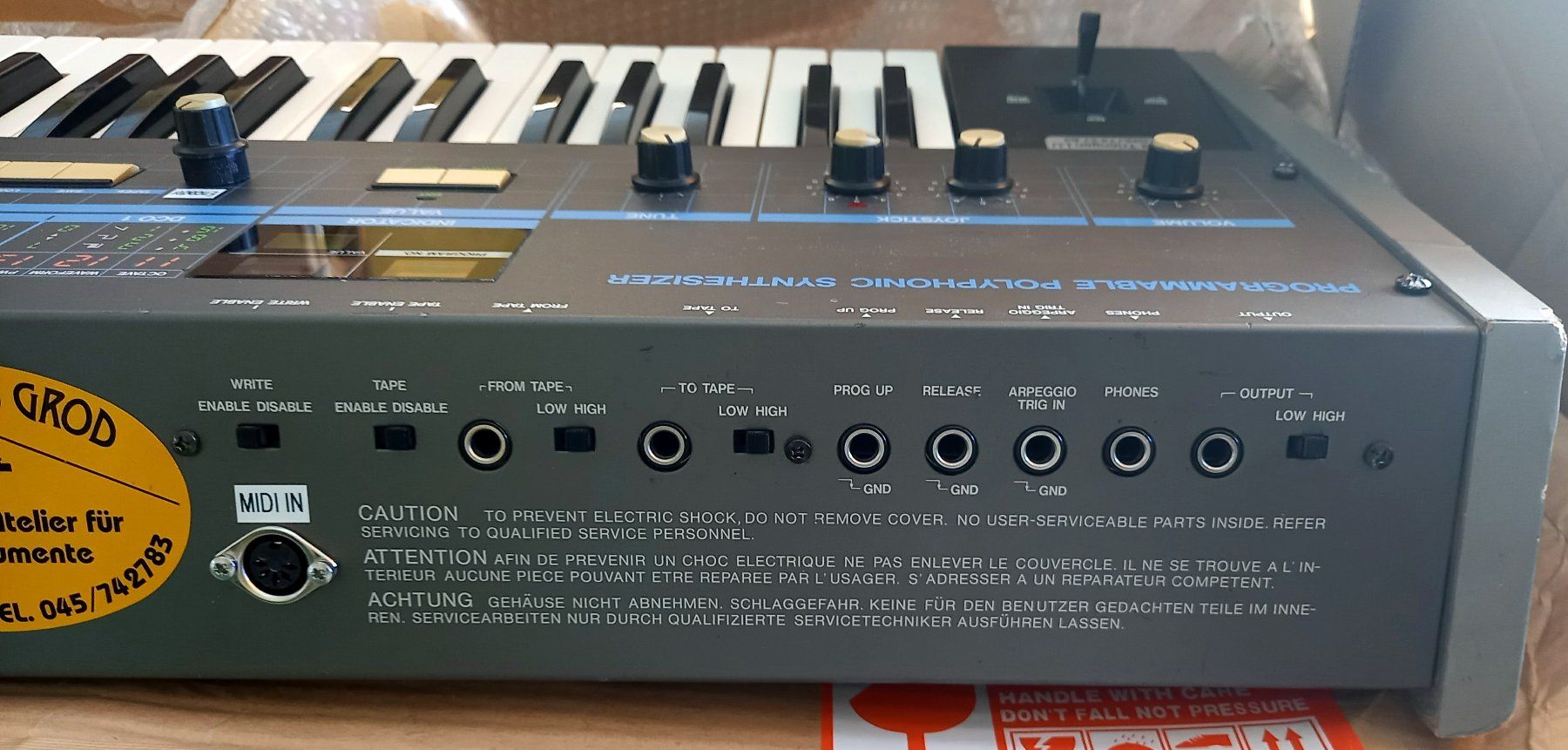 Roland Strumenti musicali: Korg Poly 61 mit Midi In – Usato da Luzern venduto da garlicia 4