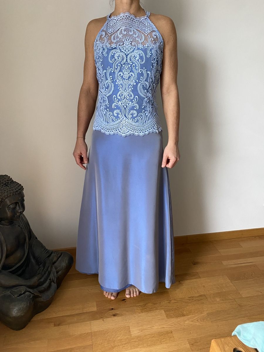 Vestiti: Abendkleid, Gr. 36, blau – Usato da Zürich venduto da Drengemann