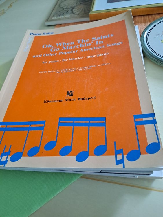 Klaviernoten: "Oh, When The Saints" & mehr - Top Zustand! (Gebraucht ...
