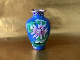 Jingfa  Blumenvase Cloisonné /  Metall