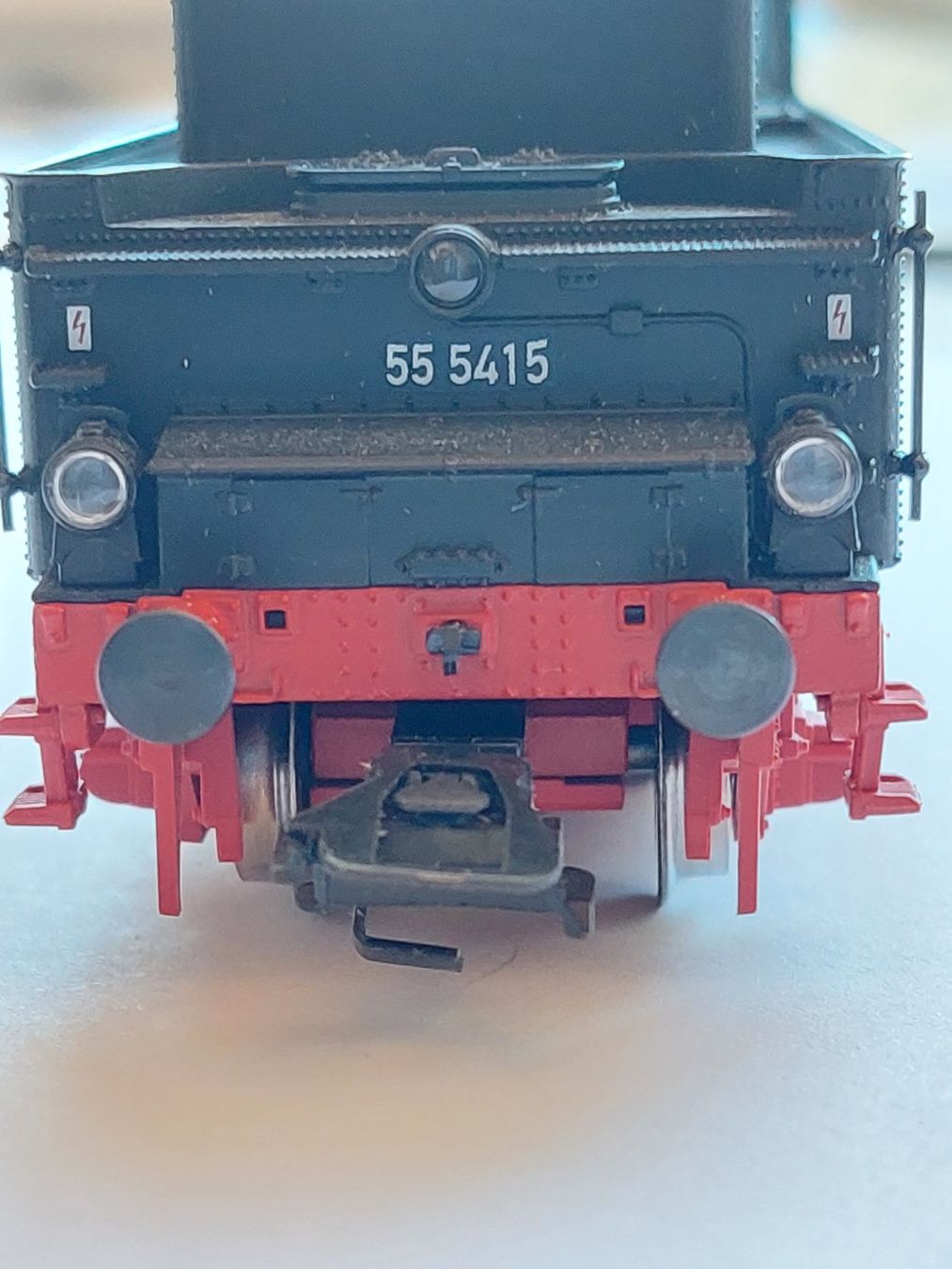 Märklin Modellini di ferrovie: Märklin Dampflok BR 55 DB Sound – Usato da Müllheim Dorf venduto da fischwein 5