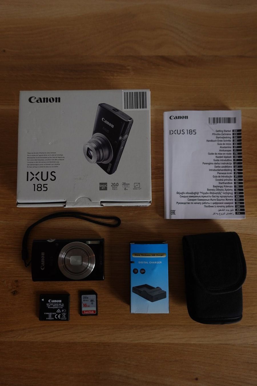 Canon Fotocamera: Canon ixus 185 OVP - Schwarz – Nuovo (secondo la descrizione) da Fribourg venduto da mar_9vlt 3