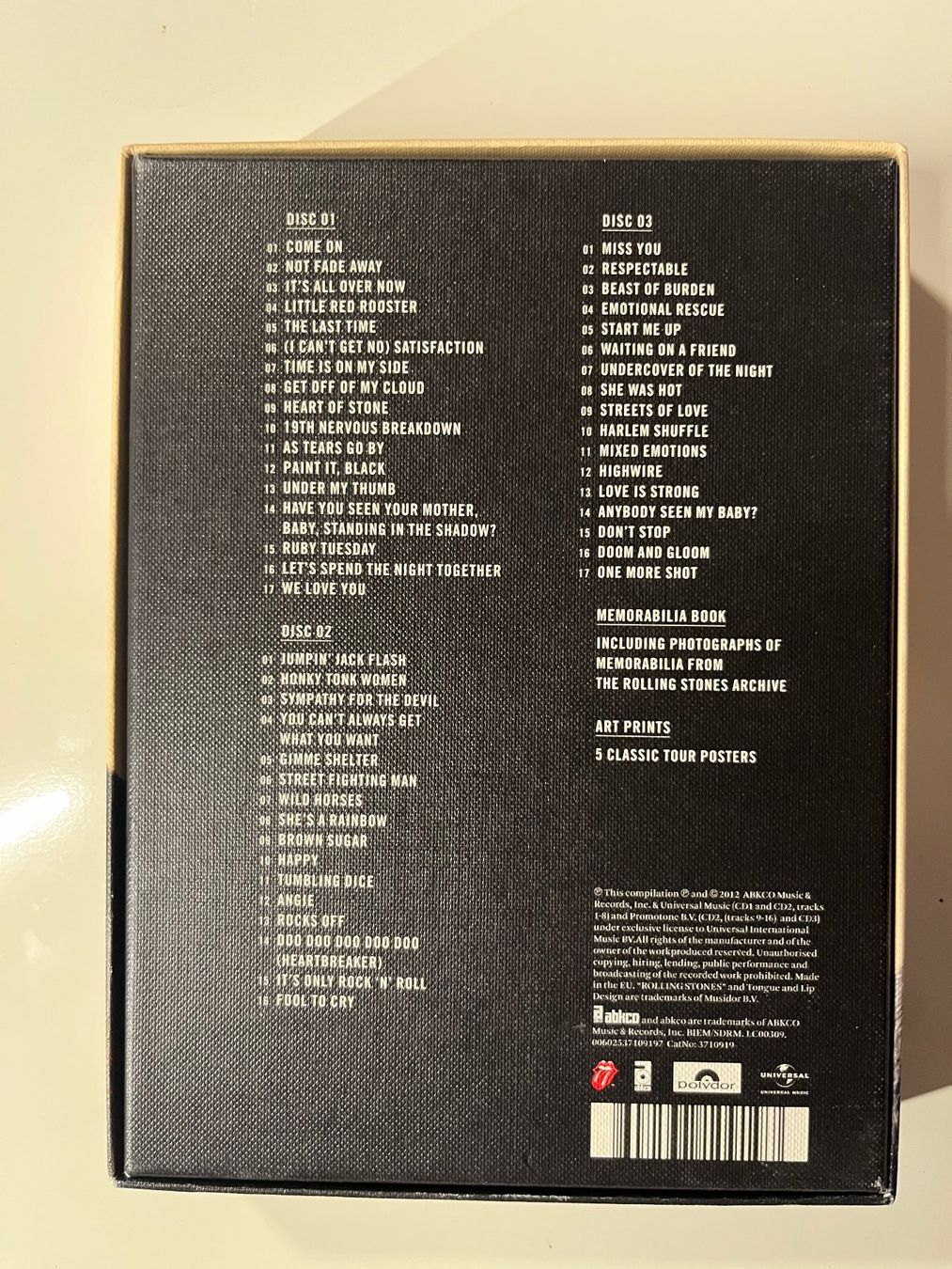 CD: Rolling Stones GRRR coffret édition limitée neuve – Nuovo e nell'imballaggio originale da Murten venduto da Xanax200mg 3