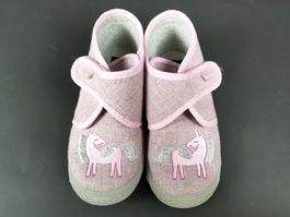FISCHER Mädchenschuhe Gr. 24 Einhorn rosa