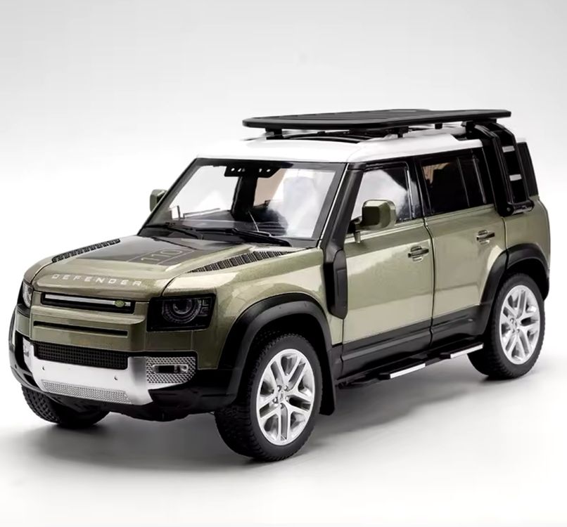Voiture Miniature Land Rover Defender à l'échelle 1/18 (Neuf avec ...