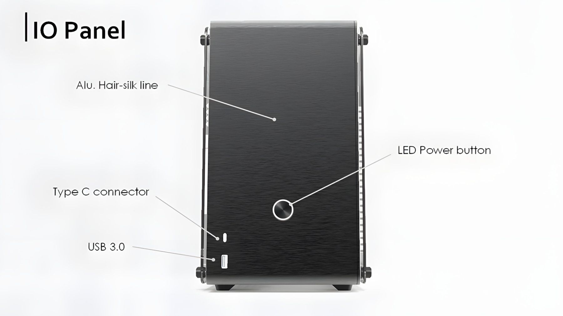 Gehäuse: Raijintek Ophion EVO - Mini-ITX - PC Gehäuse - USB-C USB 3 – Gebraucht aus Wald AR von Paul- 5