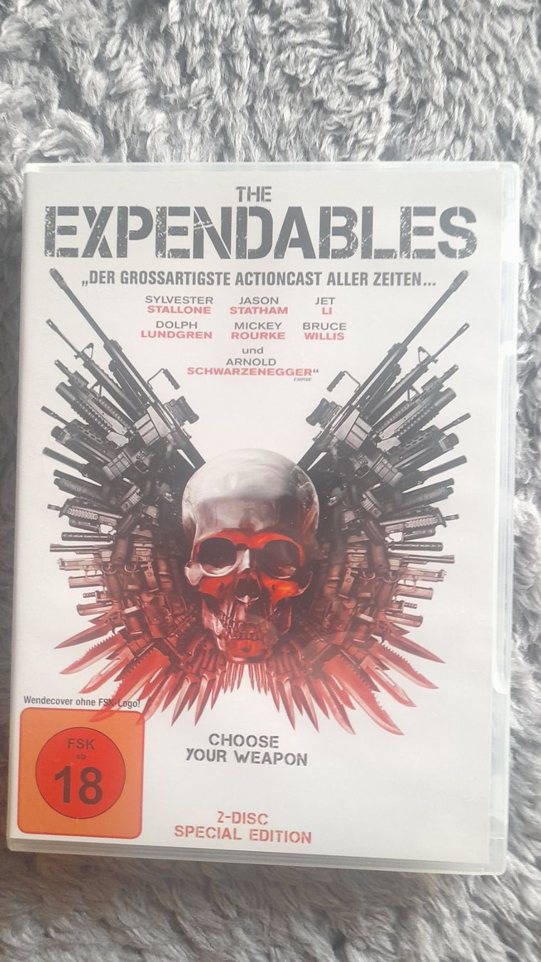 Alle DVDs: THE EXPENDABLES     DVD – Gebraucht aus Wetzikon ZH von Ramones01