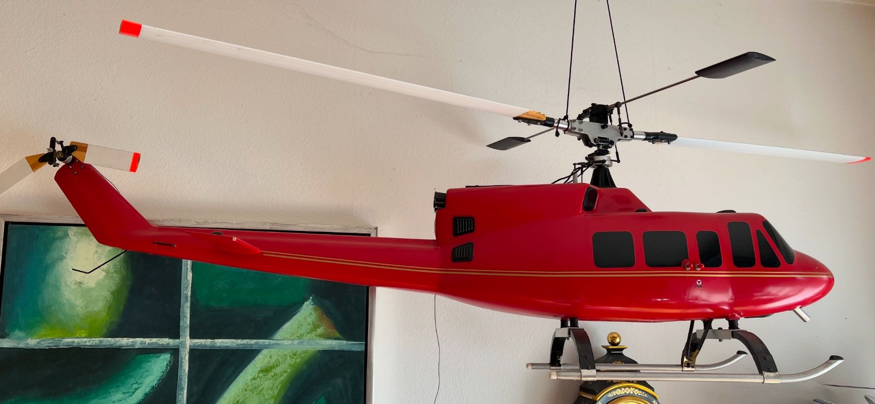 Graupner Modellismo RC: RC Hubschrauber Bell 212 Oldtimer, Rotor 1.6m – Usato da bern venduto da Lupobert 1