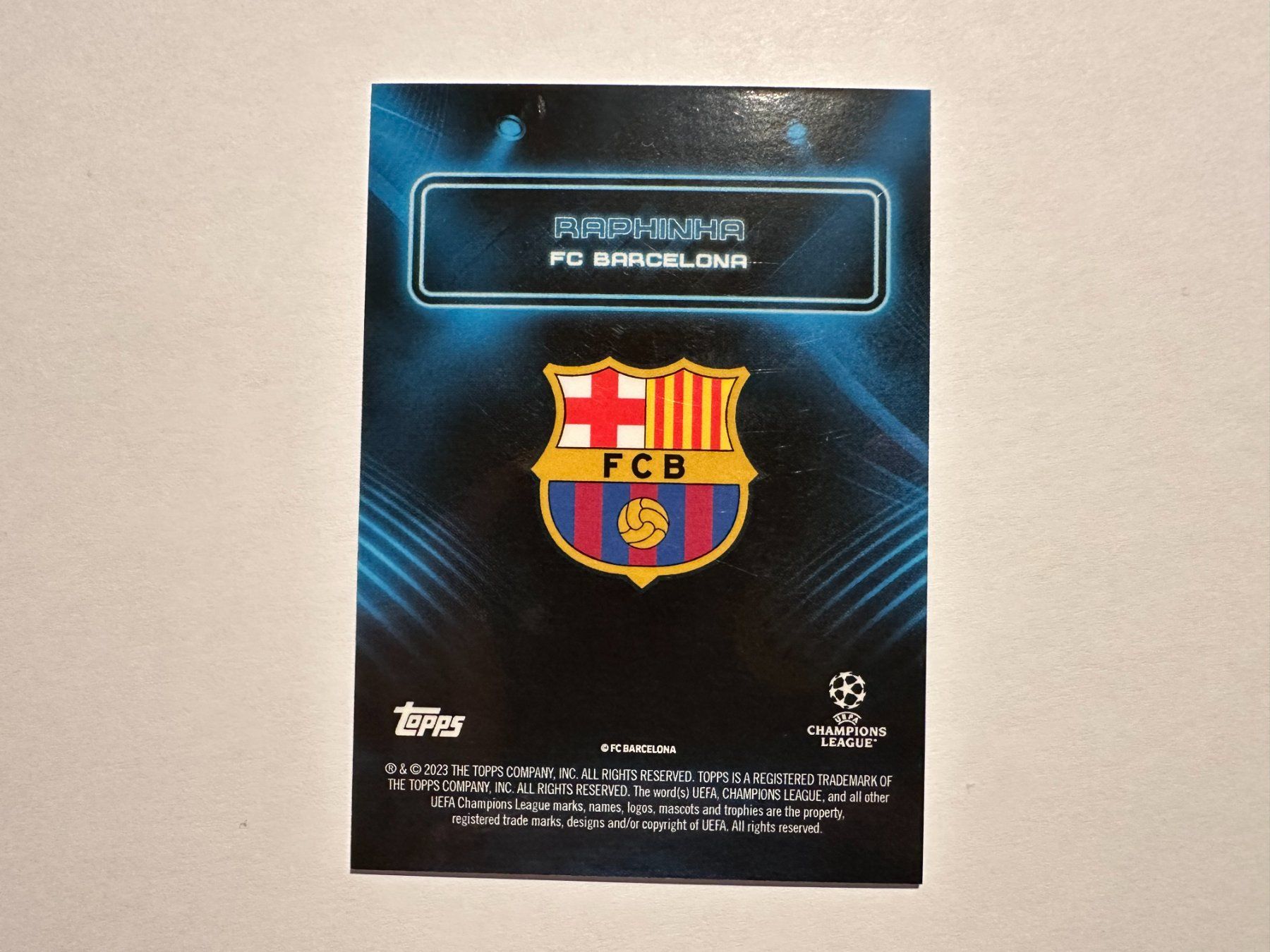 Topps Carte collezionabili: Raphinha 2023 Topps Showtime 36/49 – Usato da Hagendorn venduto da Pokecollectorch 3