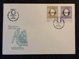 Enveloppe premier jour Madeira 1868-1980 Portugal
