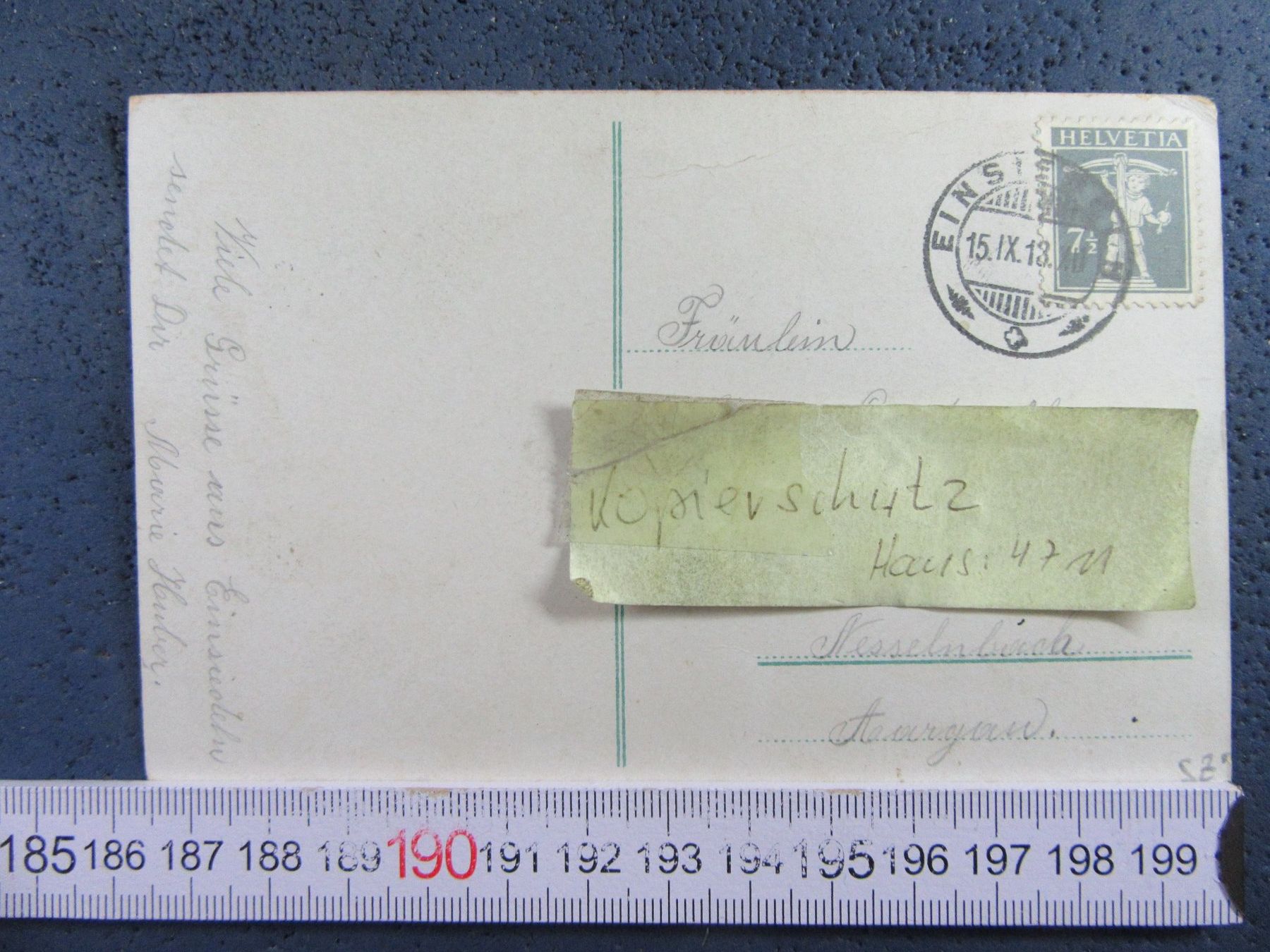 Cartes postales: EINSIEDELN 1913 SZ AK BUG – D'occasion à Ettingen par Hausi4711 2