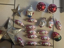 Set Weihnachtskugeln Weihnachts Deko Anhänger