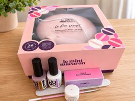 Gel nail starter kit - with Le mini macaron nail lamp pro