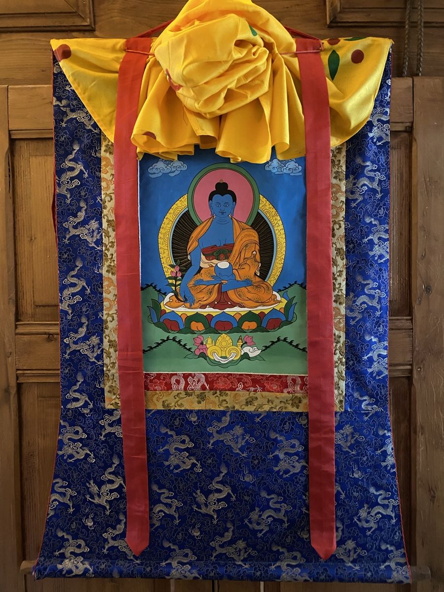 Posters & Illustrations: Thangka - Medizinbuddha – D'occasion à Zürich par DawaChi