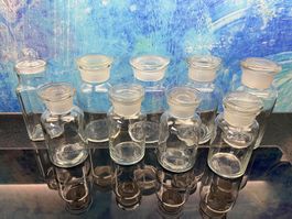 Glas Apothekerflaschen Vorratsgläser Blumenvasen Gläser