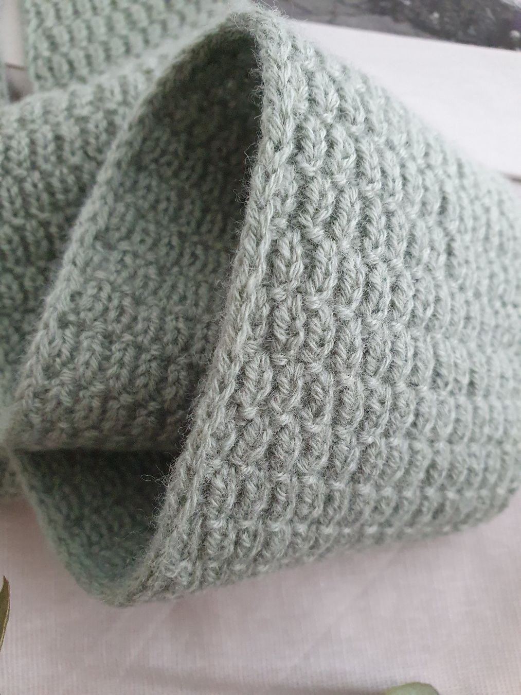 Foulard & Sciarpe: Mini scarf, Strickschal, Handgestrickt, Unikat, Geschenk – Nuovo e nell'imballaggio originale da Neunkirch venduto da Sandramay 4